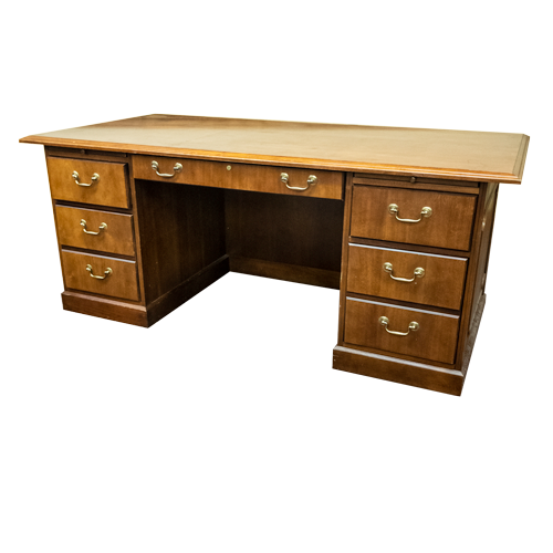 Solid Wood Executive Desk